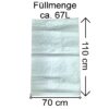 PP Gewebesäcke Größe 70 x 110 cm – Bild 2