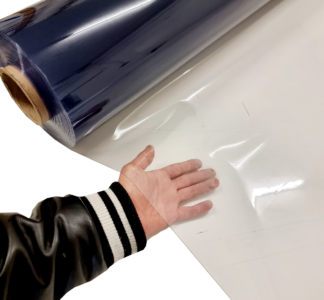 schwerentflammbare Glasklare PVC Folie