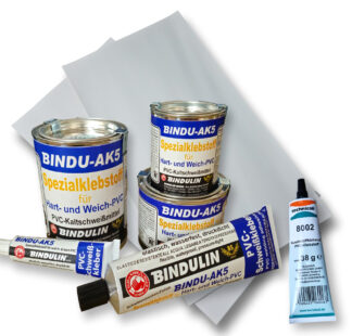 Poolflicken Sandfarbe inkl. PVC Kleber