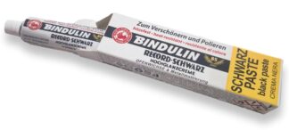 Schwarzpaste 1 Tube zum verschönern von Grill Kaminofen Herdplatten Ofenwichse