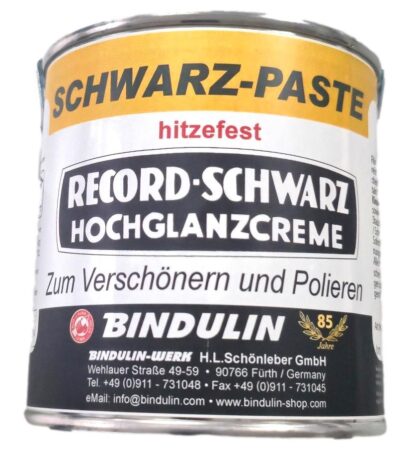 Schwarzpaste 200 ml zum verschönern von Grill Kaminofen Eisen Herdplatten Ofenwichse